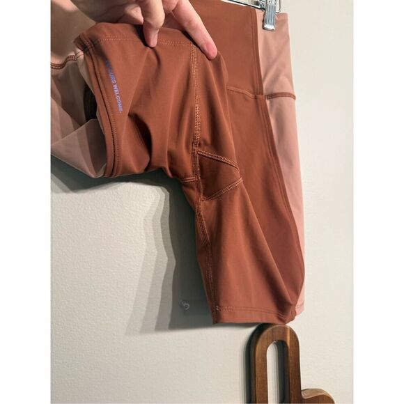 Lululemon Ancient Copper Pink Clay High Rise Hike To Swim Short Size 6 - Picture 5 of 5